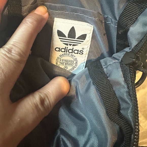Adidas Blue and Black Backpack - Picture 3 of 3